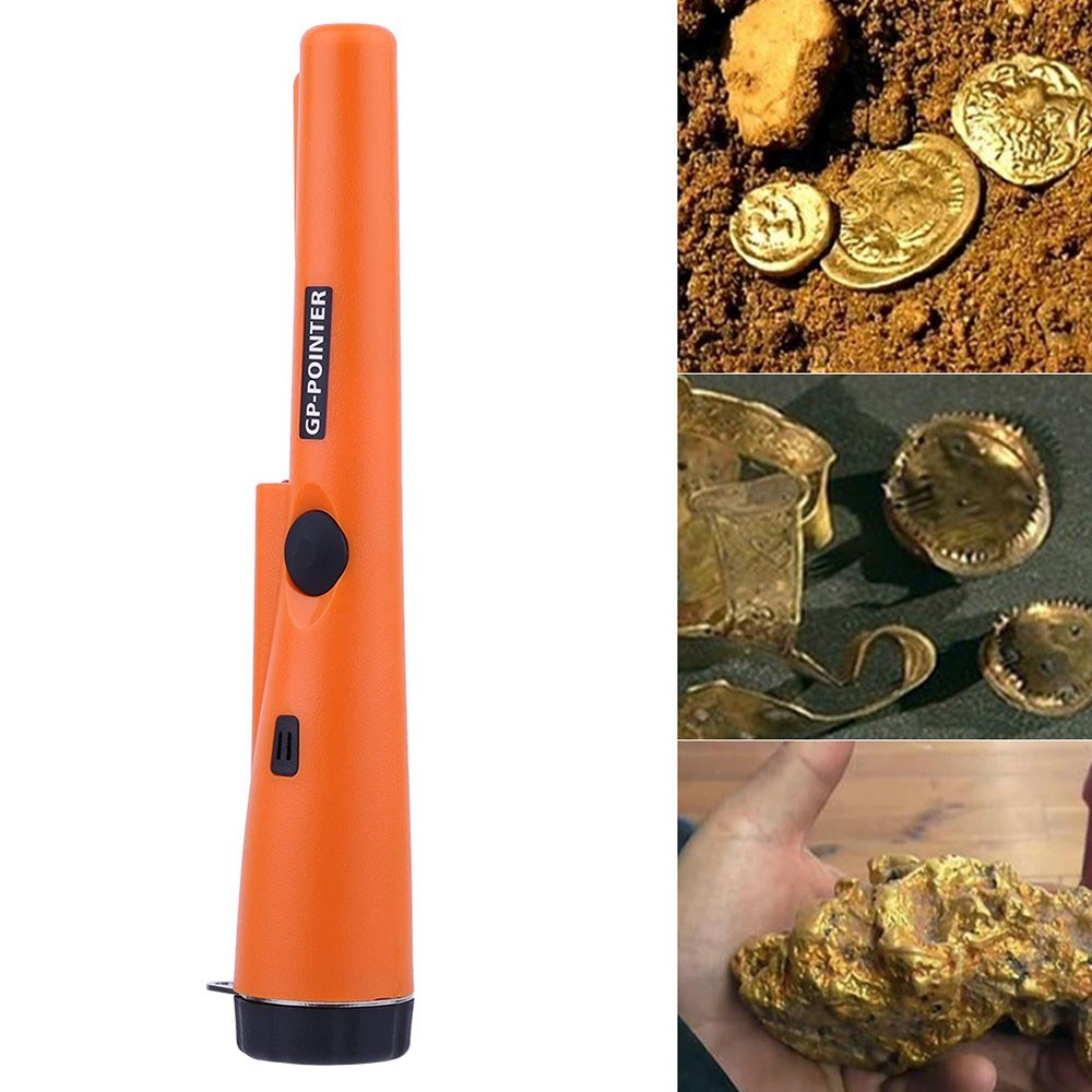 High Sensitivity Metal Detector Pin Pointer GP-PointerS GP360 All Metal Gold Finder Tool - Orange