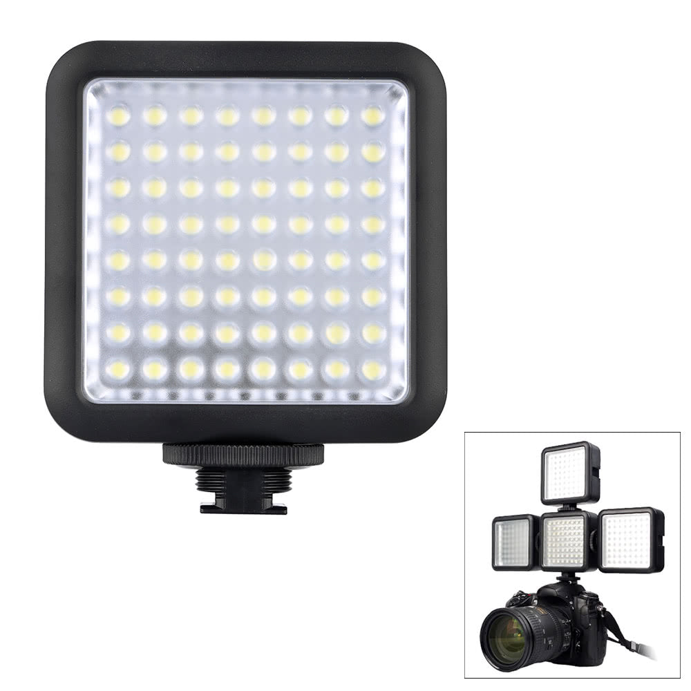 Godox LED64 Video Light 64 LED Lights for DSLR Camera Camcorder mini DVR as Fill Light