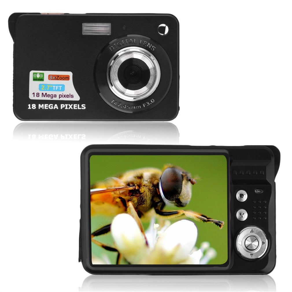 K09 2.7" Display Screen HD 720P 18MP Digital Camcorder Camera 8X Zoom Camera