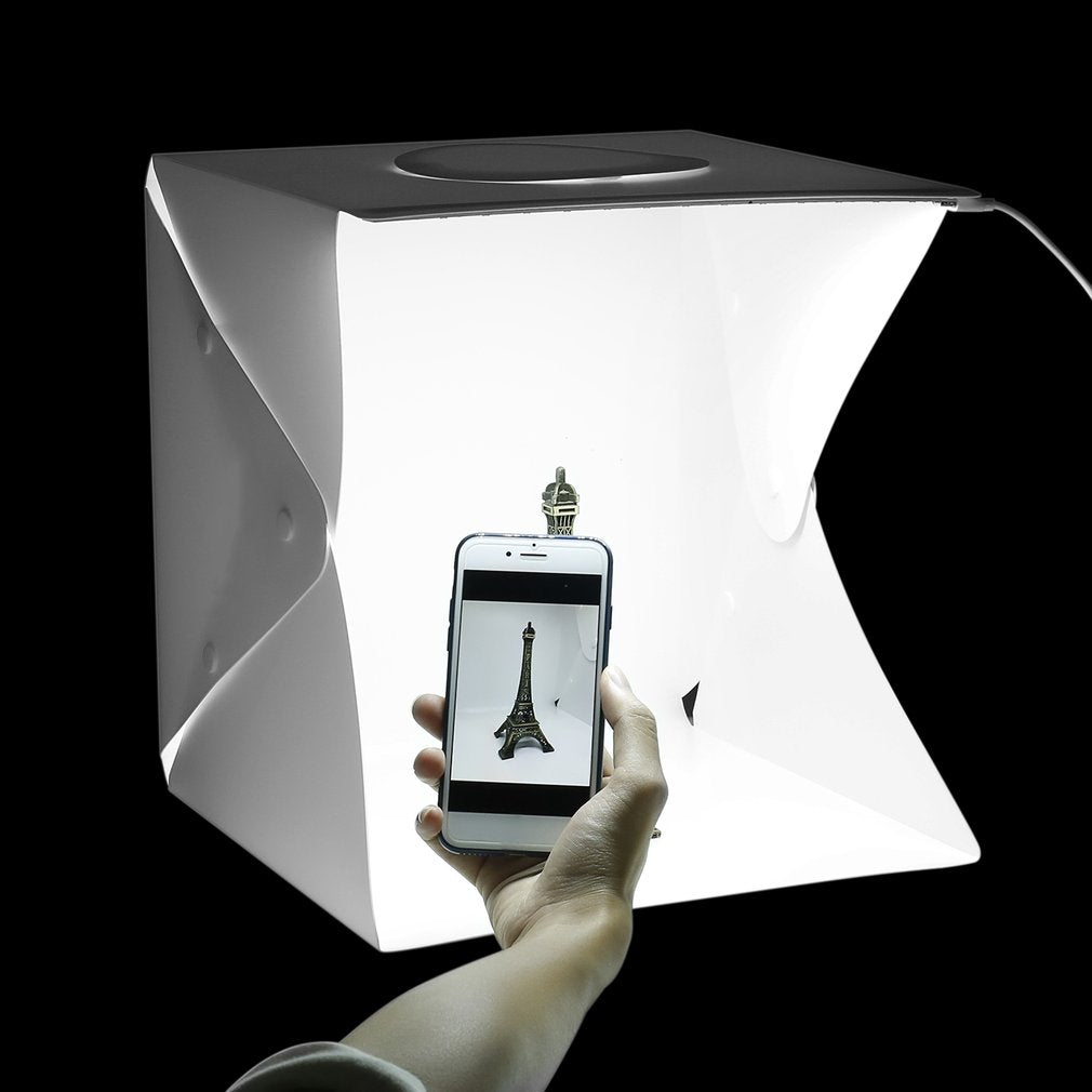 Foldable Light Room LED Photo Studio Photography Light Tent Backdrop Mini Box