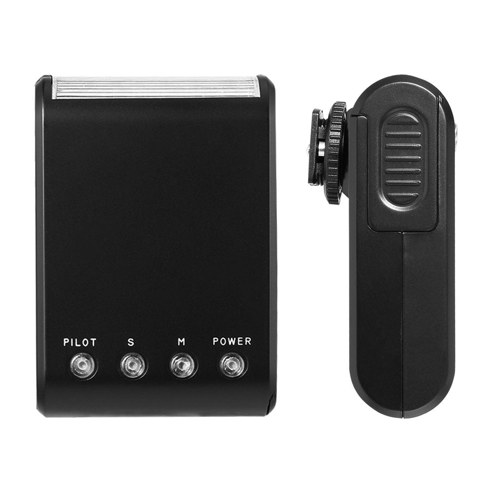 Digital Slave Flash Light Auto Single Contact Standard for Hotshoe Camera