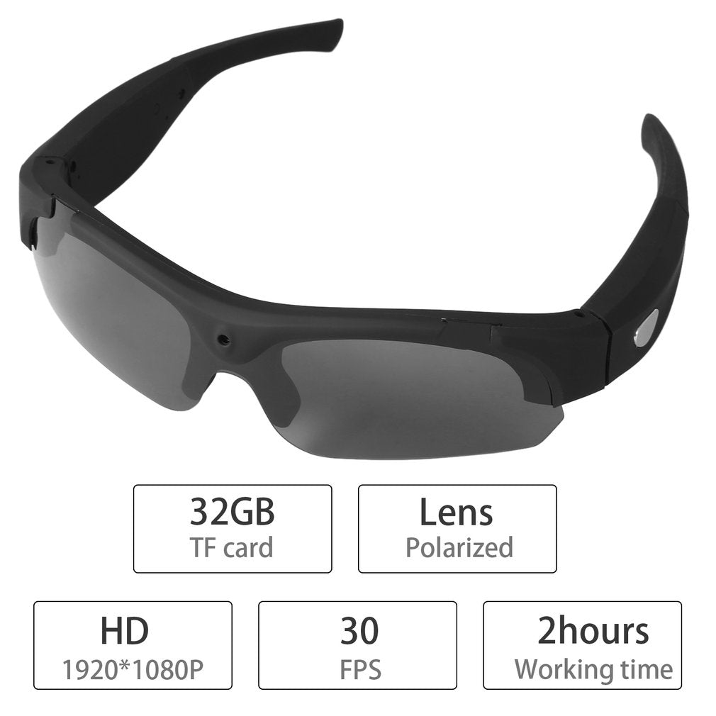1080P HD Sunglasses Camera Video Recorder Camcorder Eyewear Video Recorder
