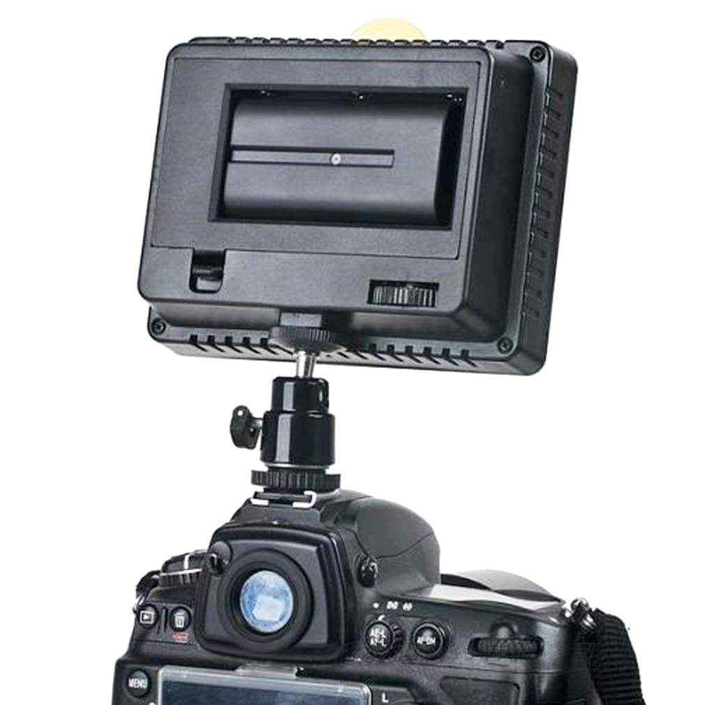 W160 10.5W 1280LM LED Studio Video Light for Canon Nikon Camera DV Camcorder