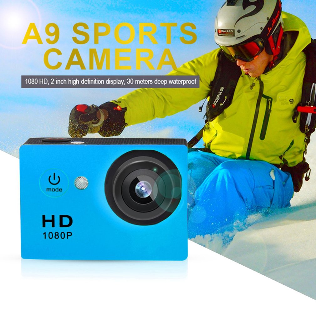 Mini A9 DV Waterproof 1080P Full HD Sport Action Camera Camcorder