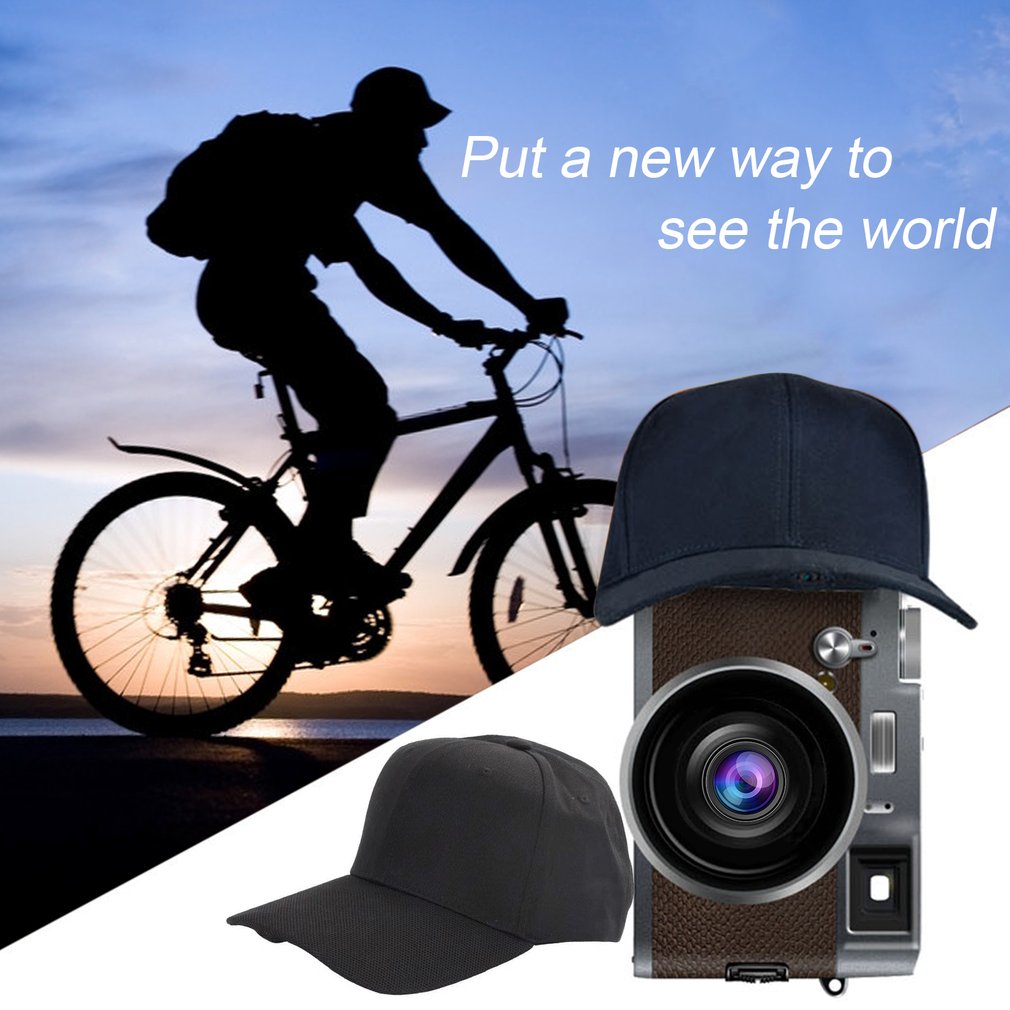 TJL-H4 Waterproof 1080P WIFI Wearable Snapshot Cap Live Streaming Hat Camera Cap