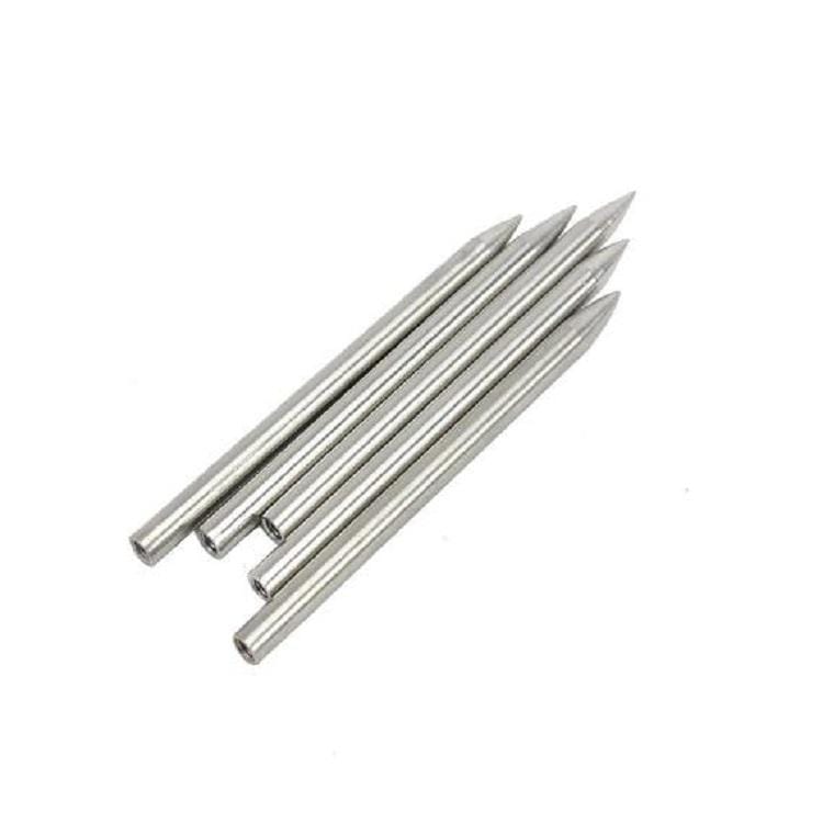 5 PCS Stainless Steel Needle for Parachute Cord / Bracelet Weaving, Length:78 x 5mm (Silver)