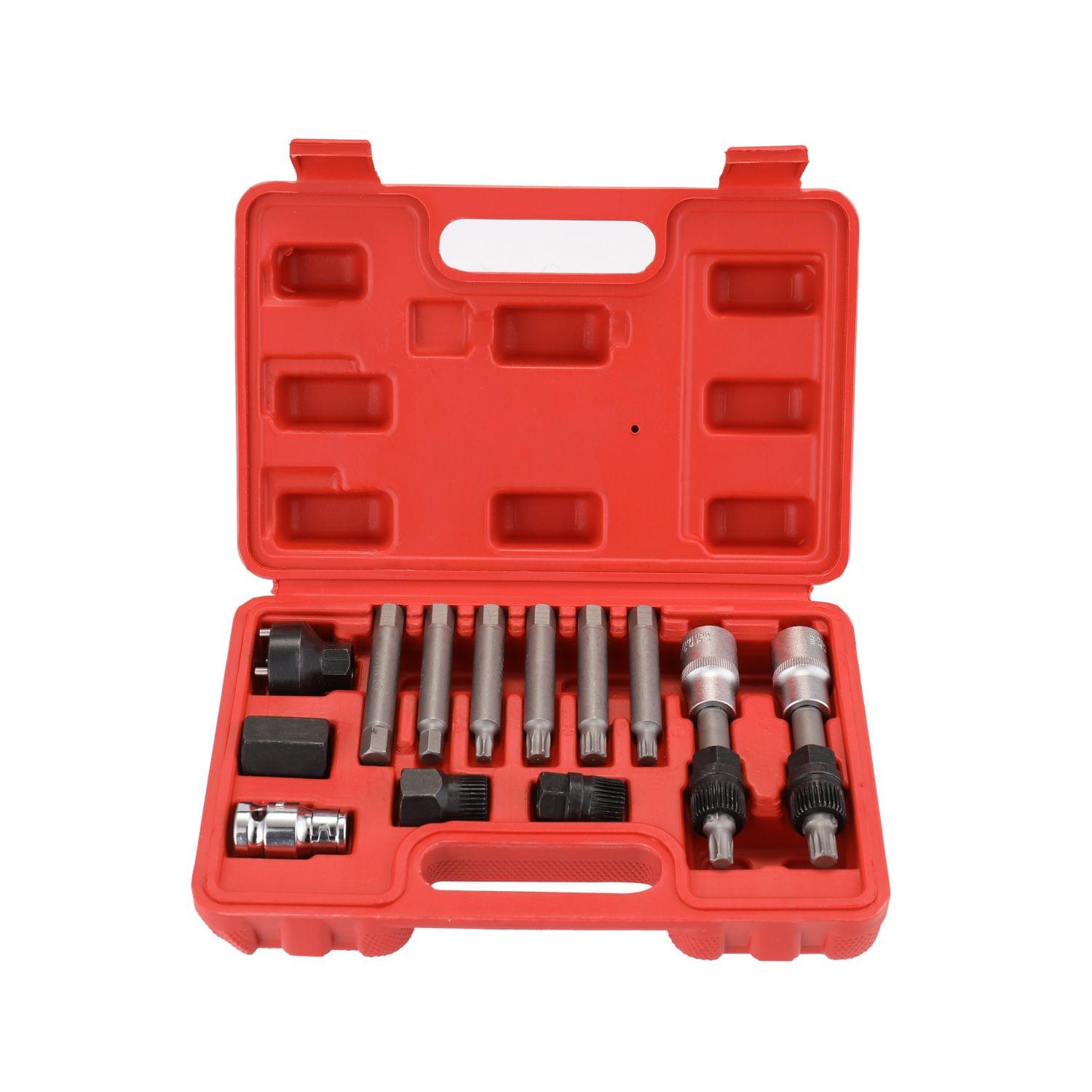 13Pcs Generator Belt Removal Tool Set Car Repairing Tool