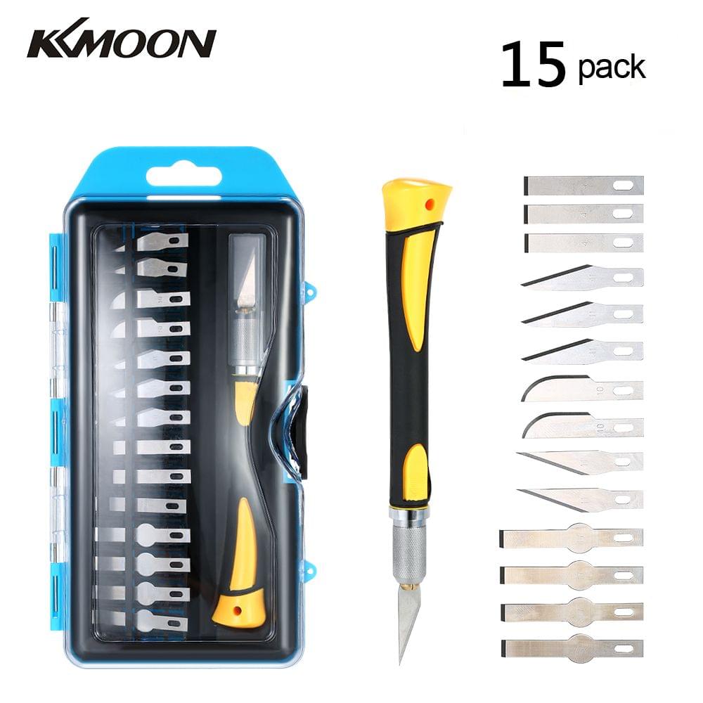 KKmoon High-quality Precision Engraving Craft Knife Set Wood