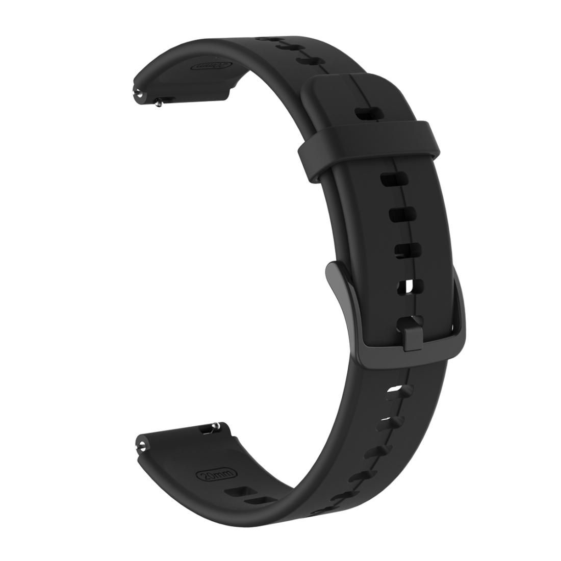 For Huawei TalkBand B6 Silicone Replacement Strap Watchband (Black)