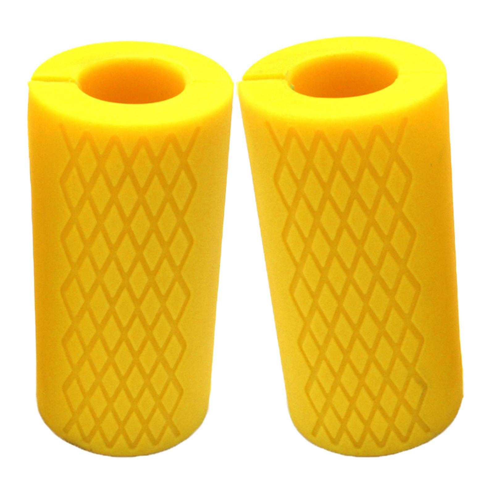 100mm Bumper Block Protection Decor 1 Pair Fits for BMW R1250GS R1200GS Yellow