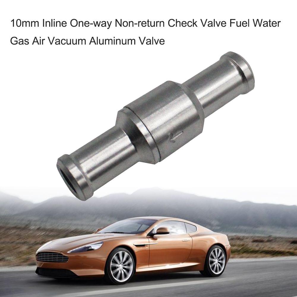 10mm Inline One-way Non-return Check Valve Fuel Water Gas