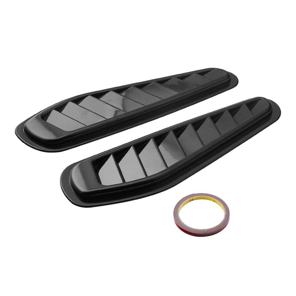 1 Pair Universal Car Decorative Air Flow Intake  Scoop Vent