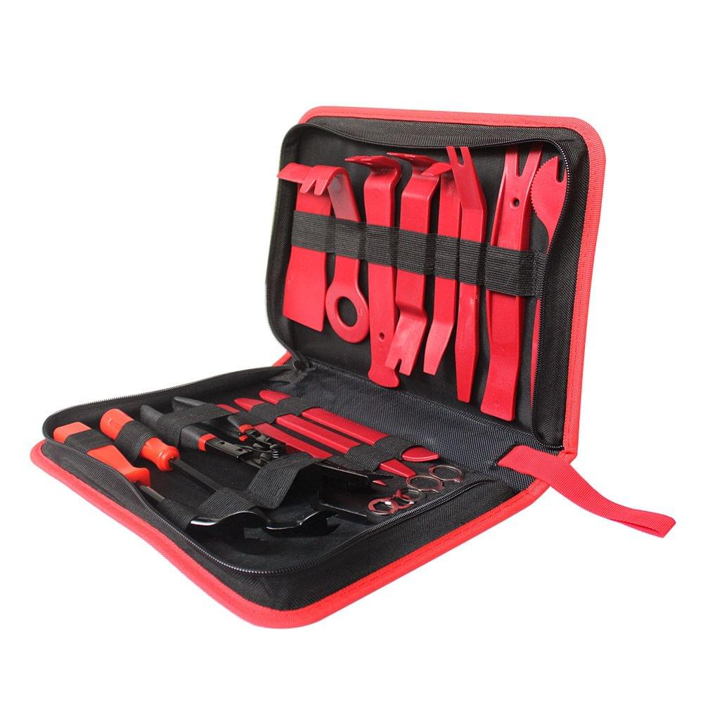 Vislone 19Pcs Trim Removal Tool Kit Auto Car Audio Radio - 19Pcs