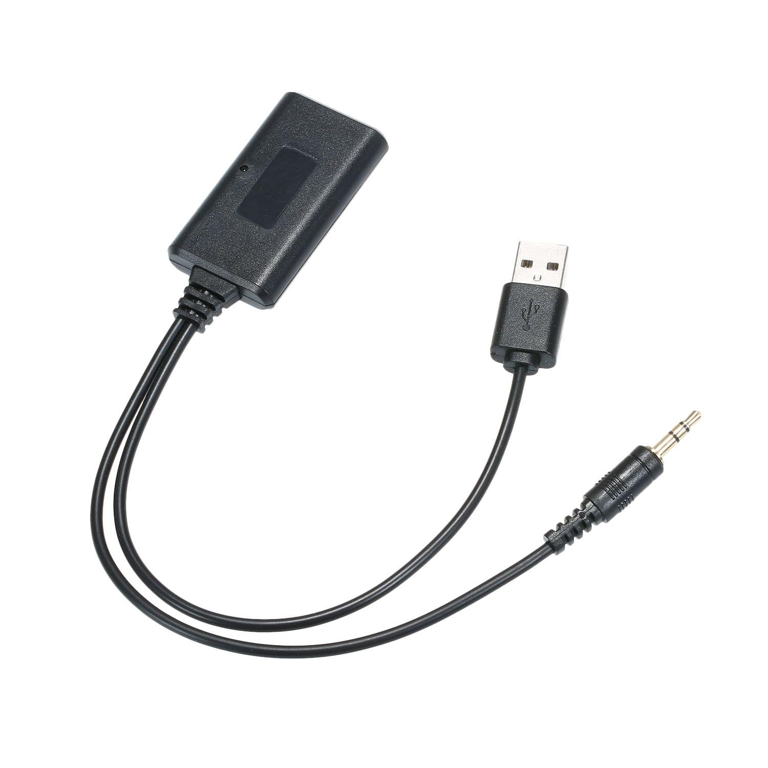 Car AUX BT Adapter Universal Wireless USB 3.5MM Stereo Music