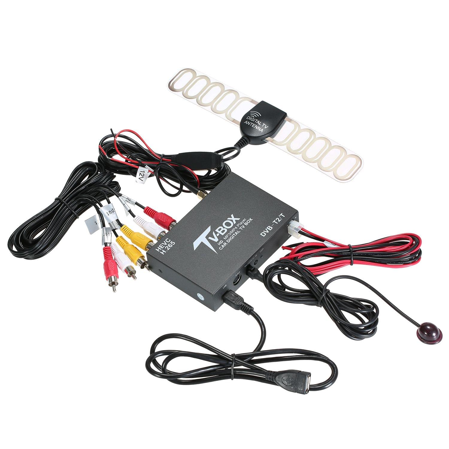 Car TV Signal Box DVB-T/T2 Car Mobile Digital TV Box