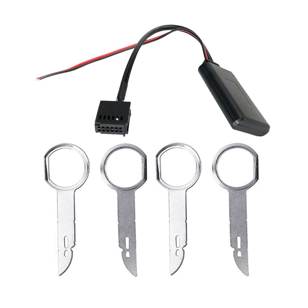 Car AUX-in Audio Adapter with 4 Removal Tools Wireless BT