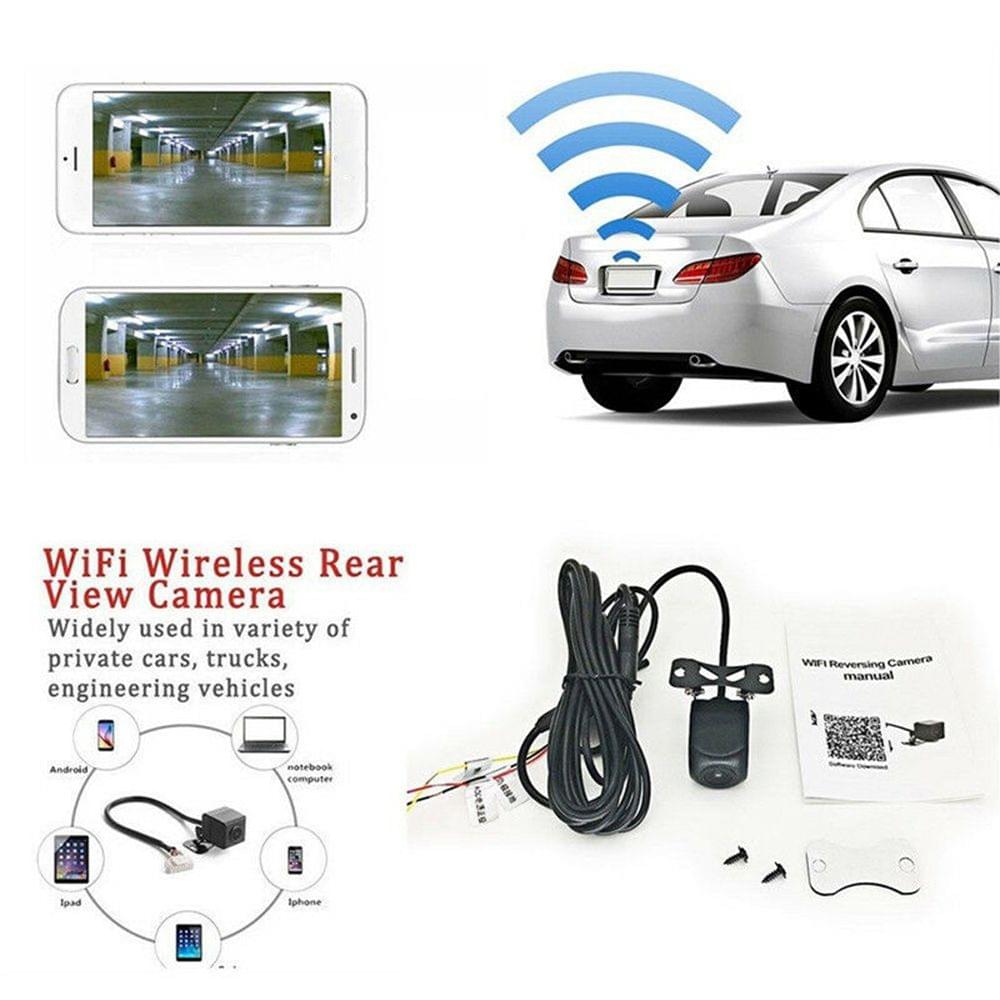 Wireless Backup Camera HD WIFI Rear View Camera for Car,