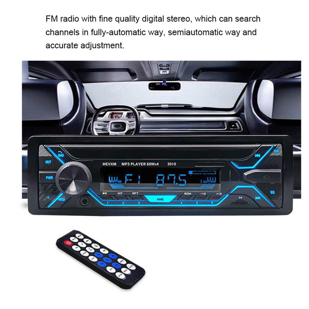 Car Stereo BT Radio MP3 Player Handsfree USB TF AUX In-dash