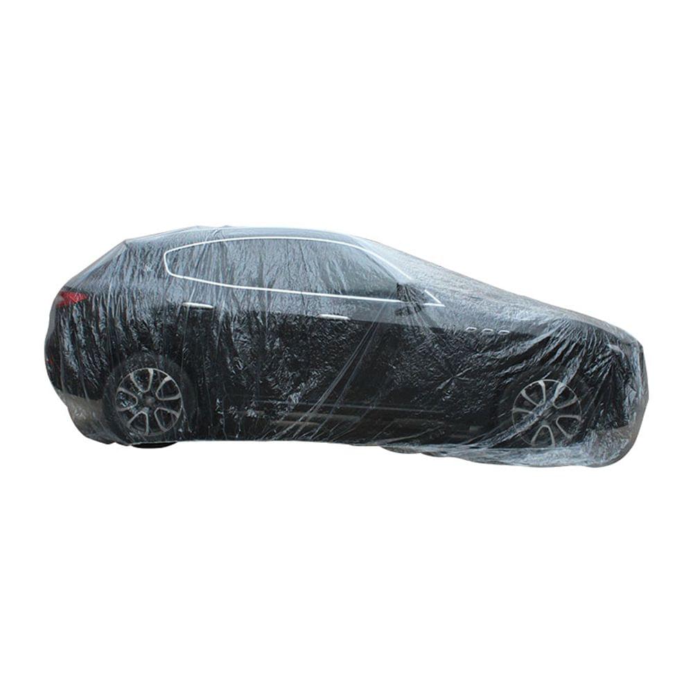 Clothing Hood PE Film Rain Shield Disposable Car Clothes - L