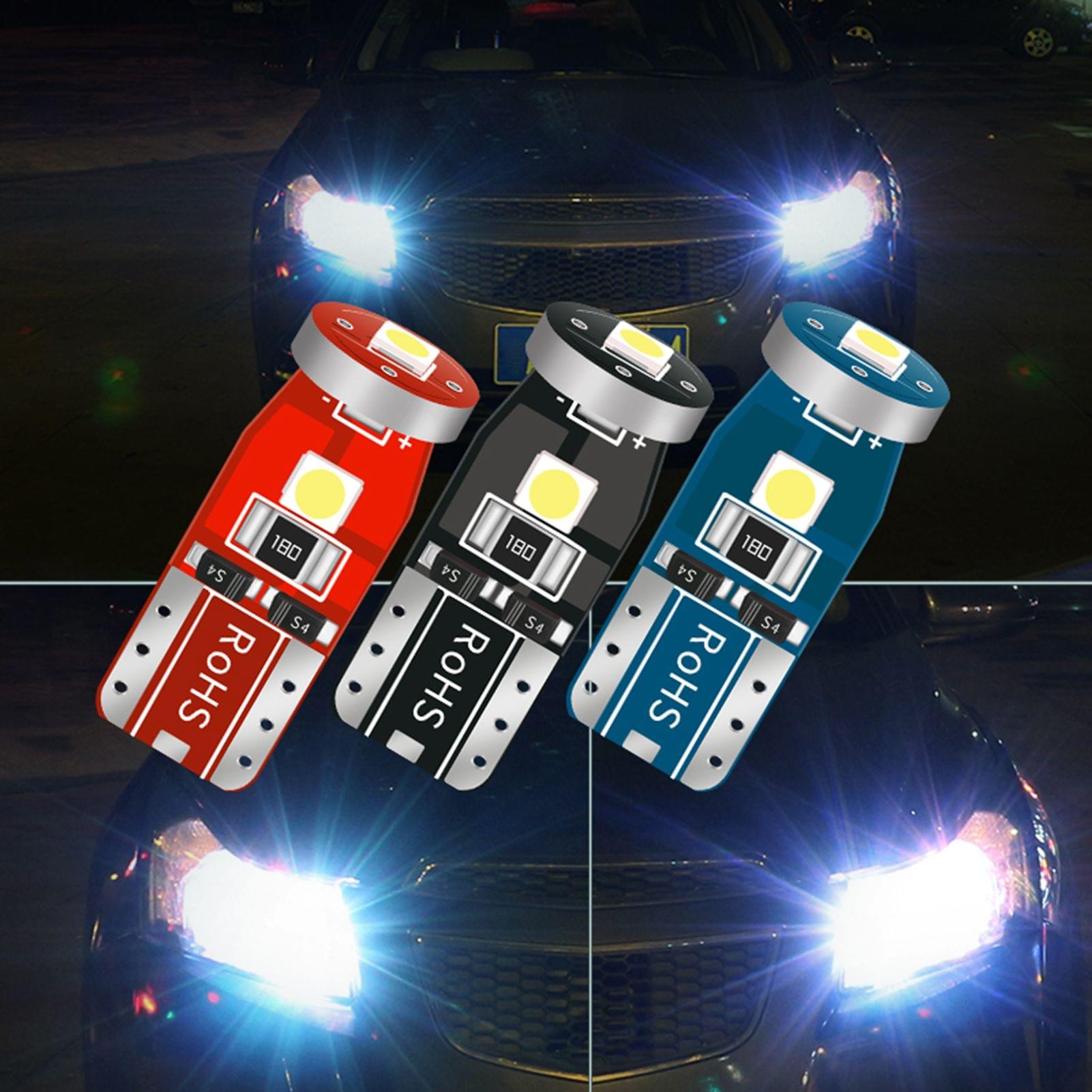 10PCS Car LED Bulbs Side Marker Lights Reading Lights