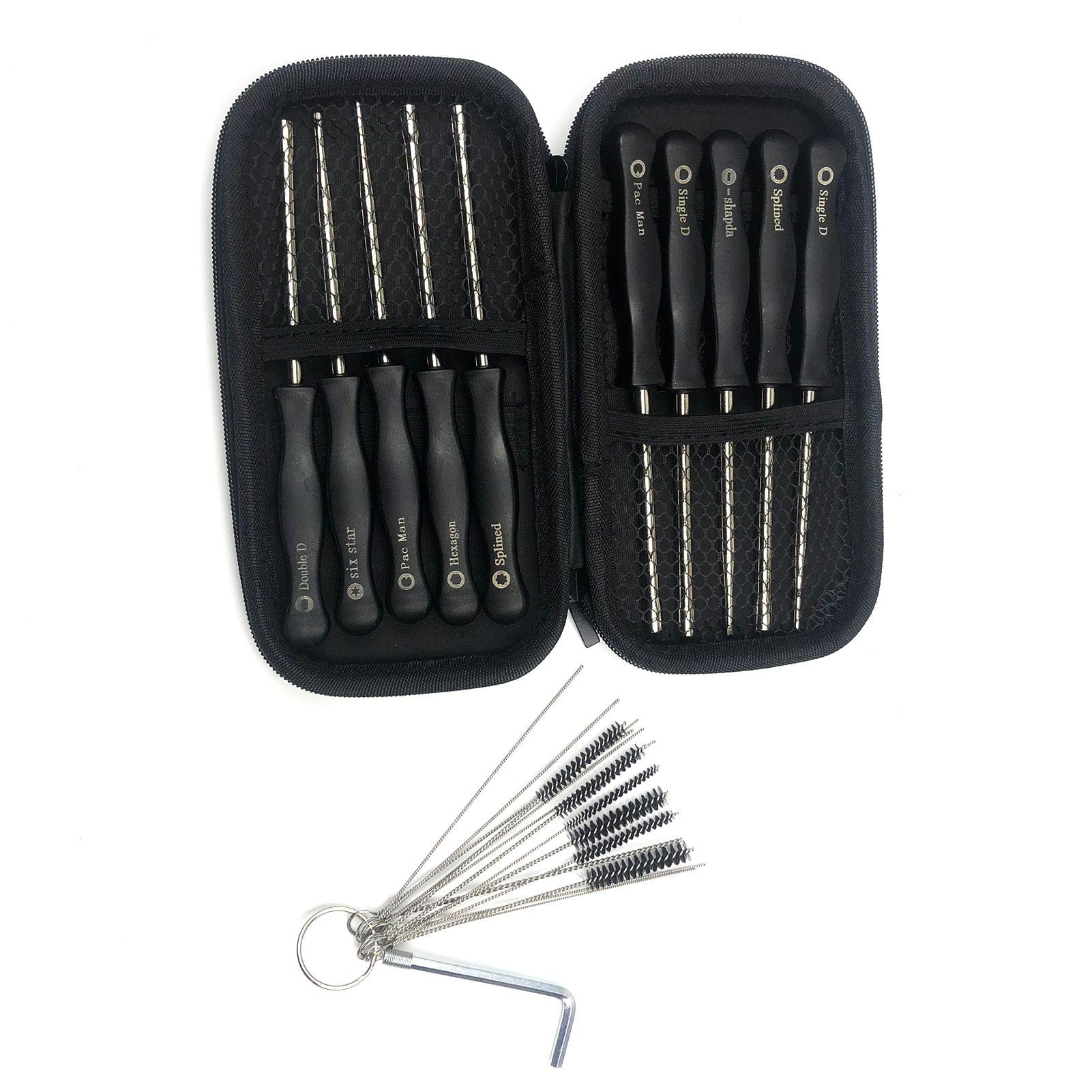 10PCS Carburetor Adjustment Tool Kit with Cleaning Tool for