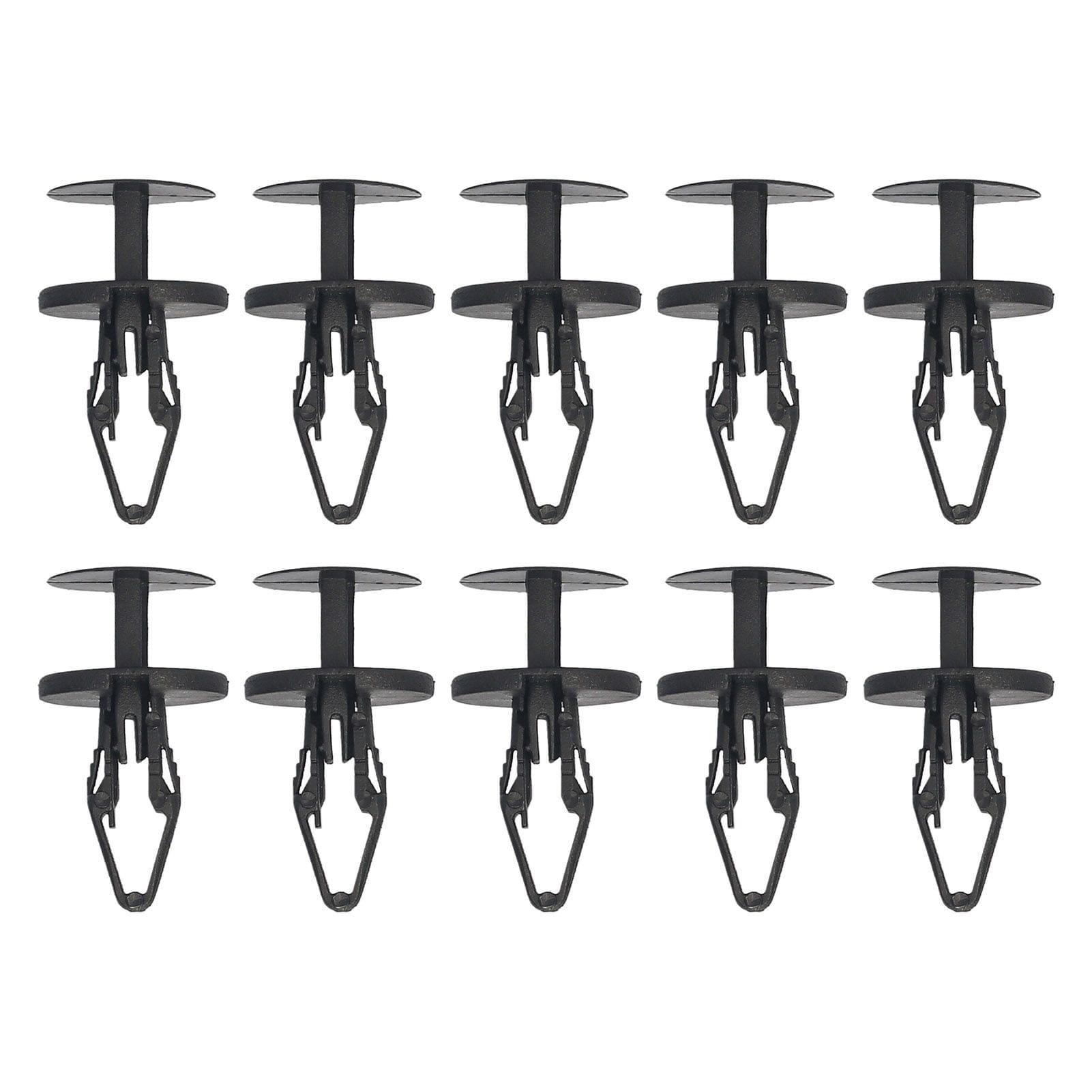 10PCS Fender Liner Clips Push Type Fastener Retainer Clips