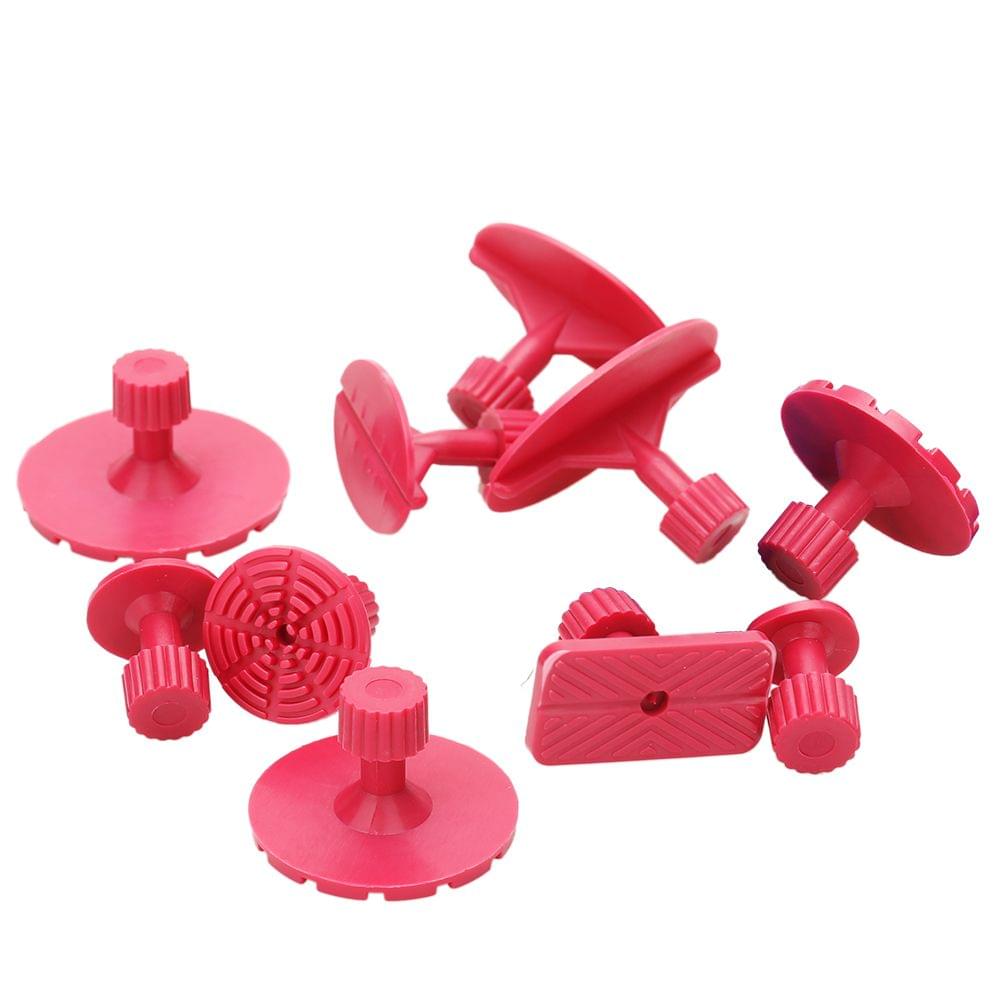 10pcs Rose Red Mixed Pulling Drawing Gasket Tool of Cars