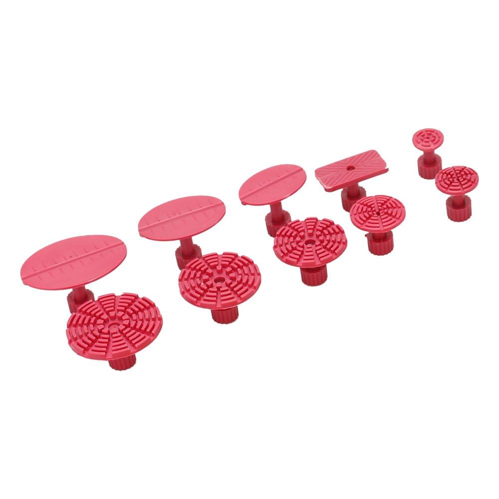 10pcs Rose Red Mixed Pulling Drawing Gasket Tool of Cars