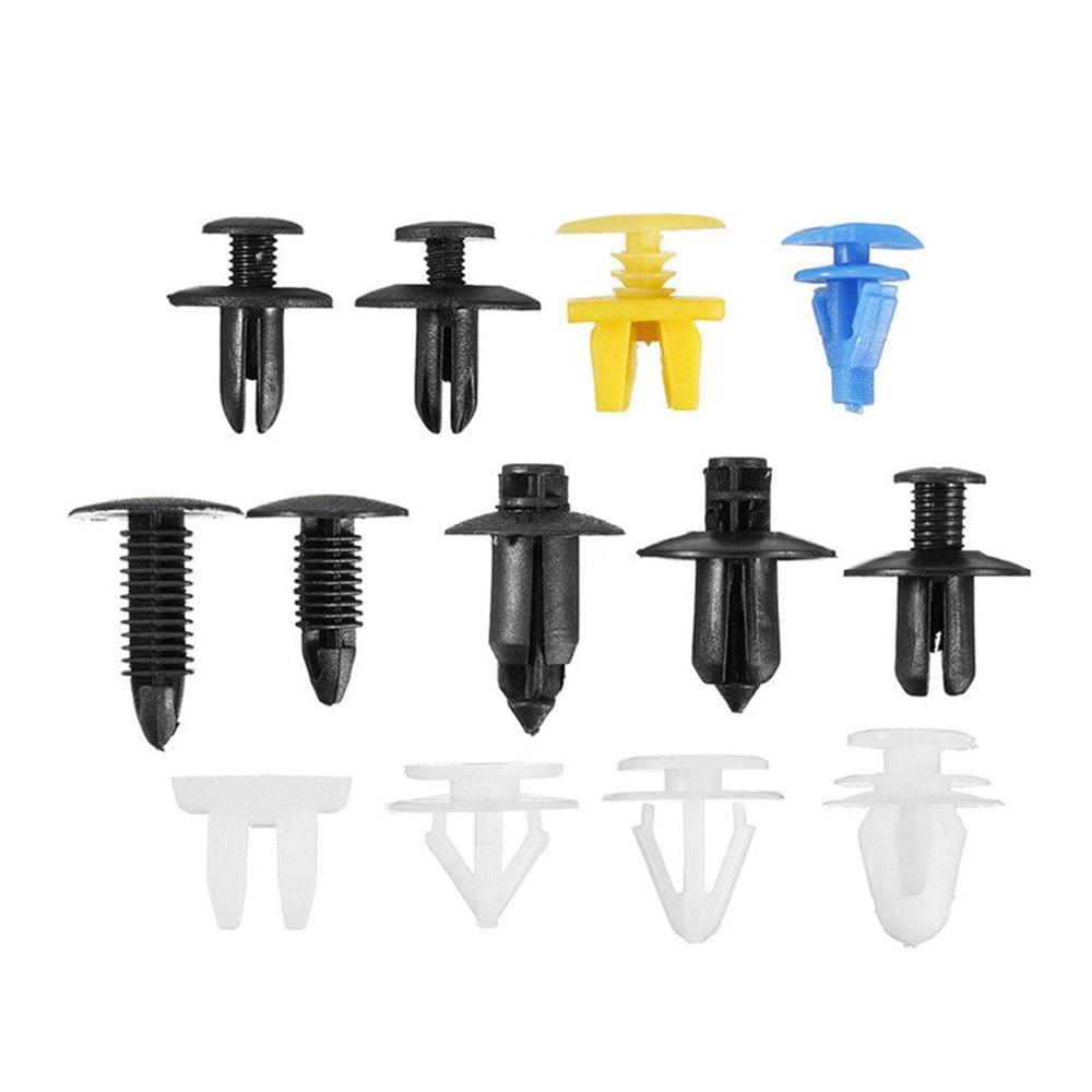 Car Body Plastic Push Pin Rivet Fasteners Trim Moulding Clip - 2