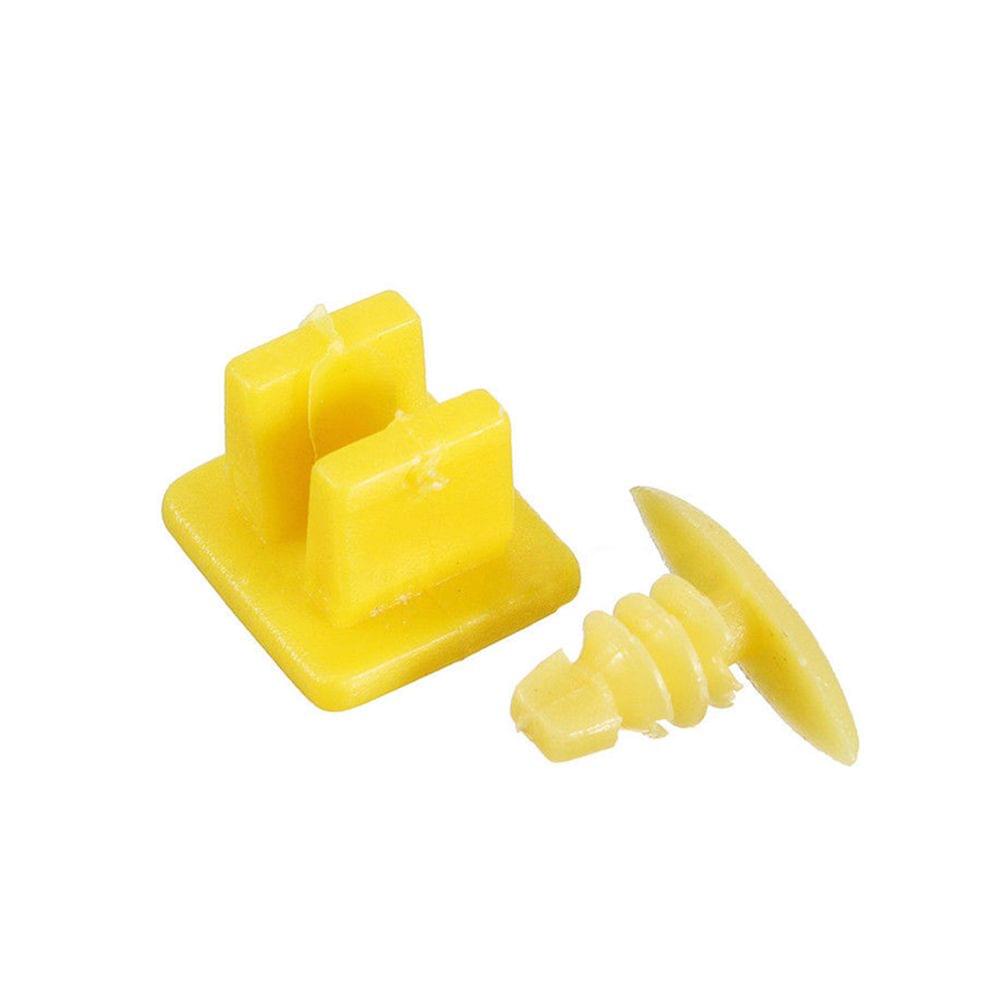 Car Body Plastic Push Pin Rivet Fasteners Trim Moulding Clip - 2