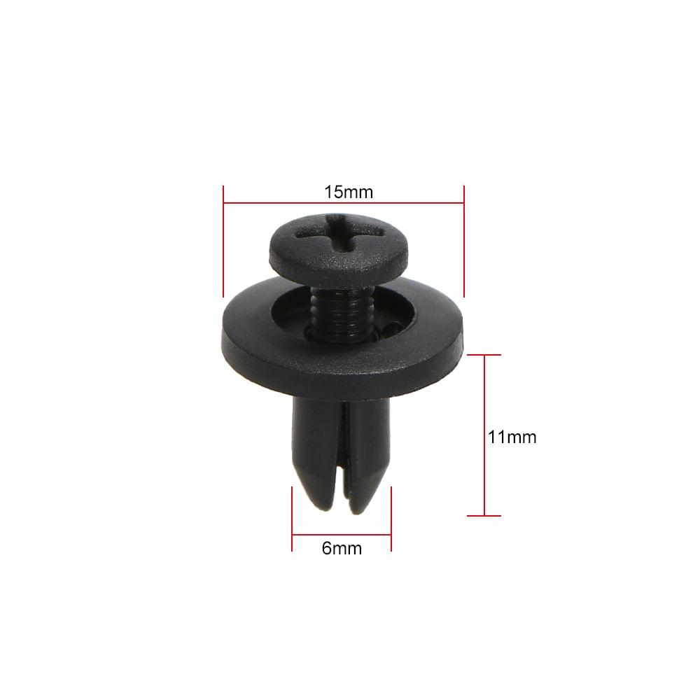 Nylon Fastener Rivet Clips Push Type Retainer Rivet Retainer