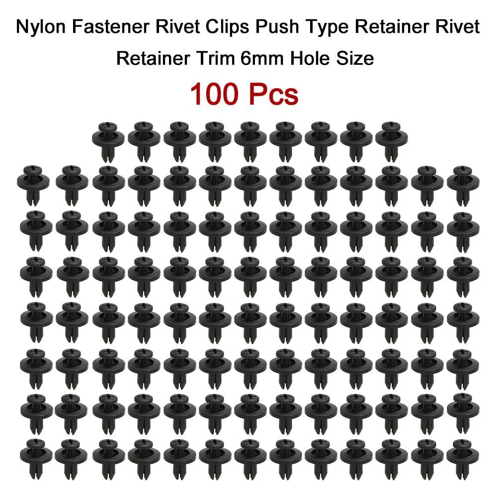 Nylon Fastener Rivet Clips Push Type Retainer Rivet Retainer