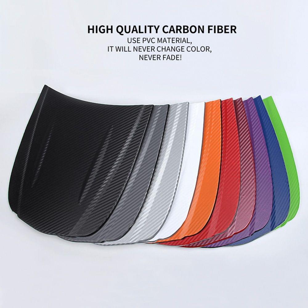 Waterproof Car Stickers 3D Car Carbon Fiber Vinyl Film Sheet