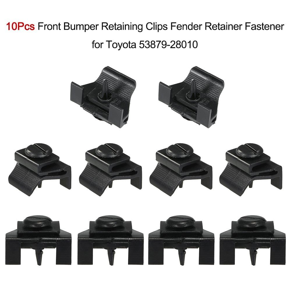 10Pcs Front Bumper Retaining Clips Fender Retainer Fastener