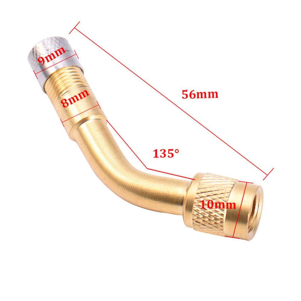 135 Degree Brass Air Tyre Valve Schrader Valve Stem with - 135