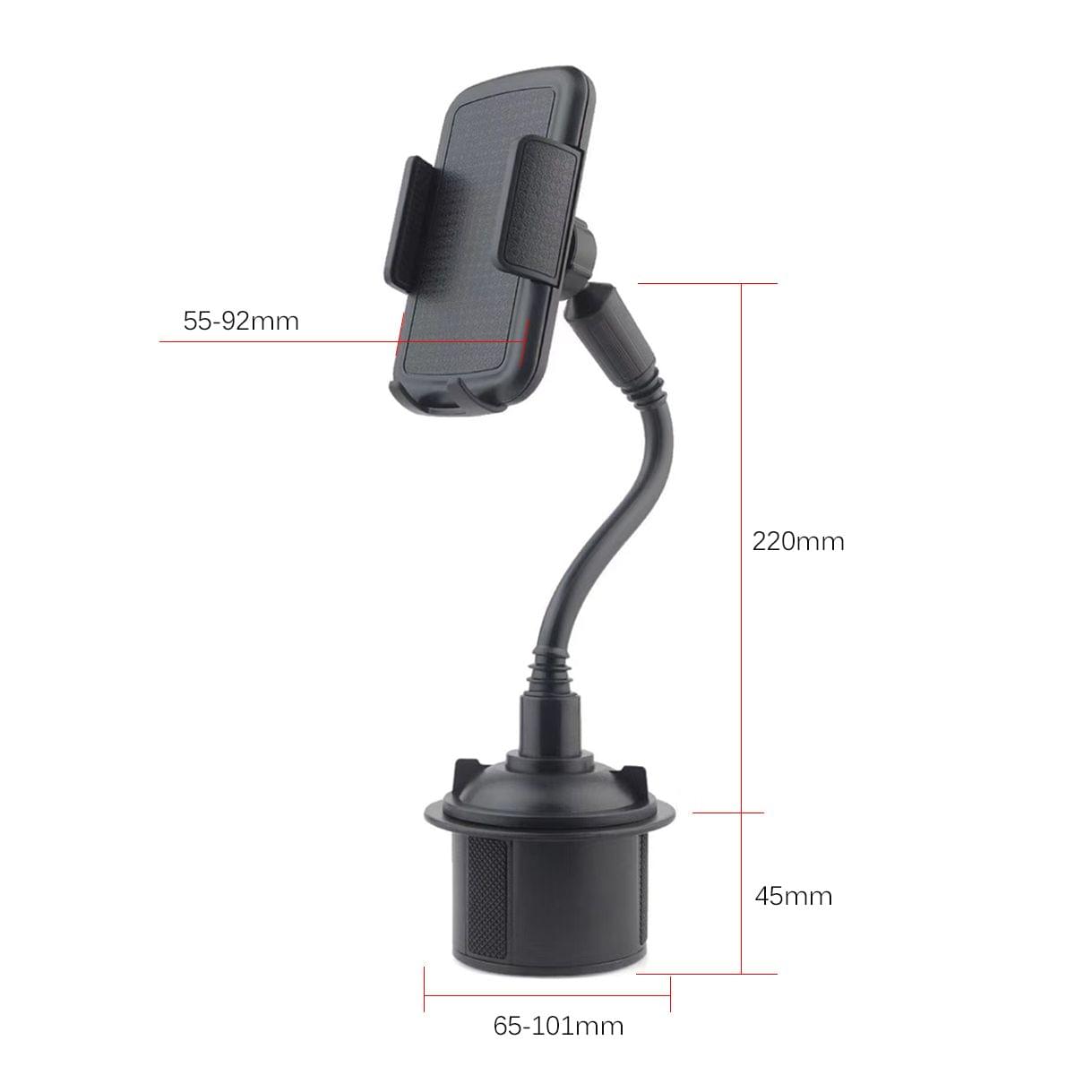 Car Cup Holder Phone Mount Adjustable Cell Phone Cradle