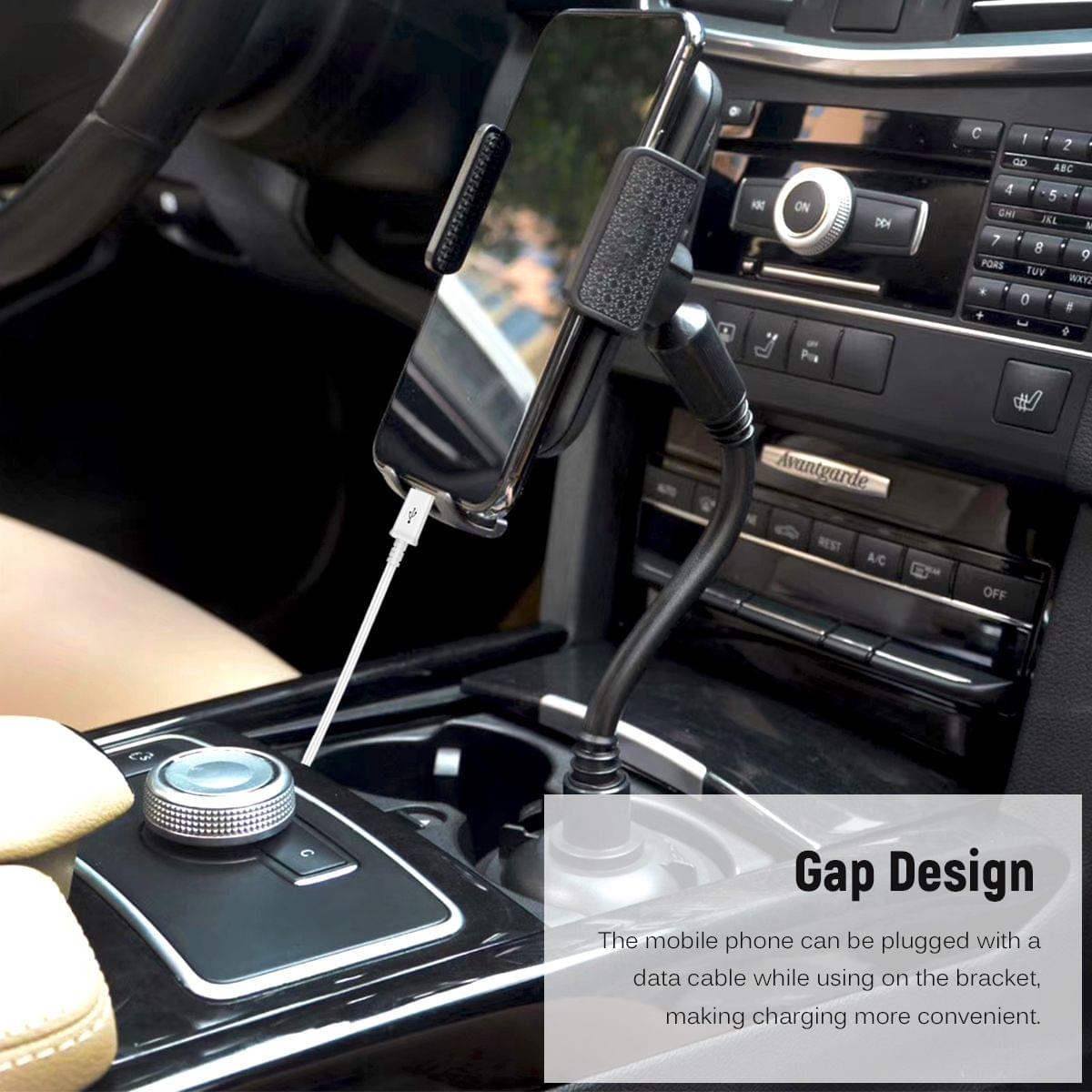 Car Cup Holder Phone Mount Adjustable Cell Phone Cradle