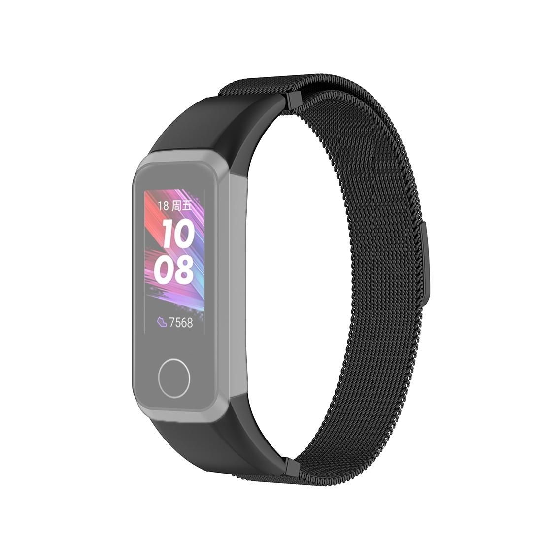 For Huawei Band 4  / Honor Band 5i  Milan Wrist Strap Watchband (Space Gray)