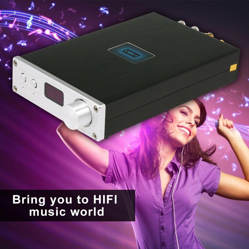 FX-Audio D802C PRO Audio Power Amplifier Wireless Bluetooth - EU Plug