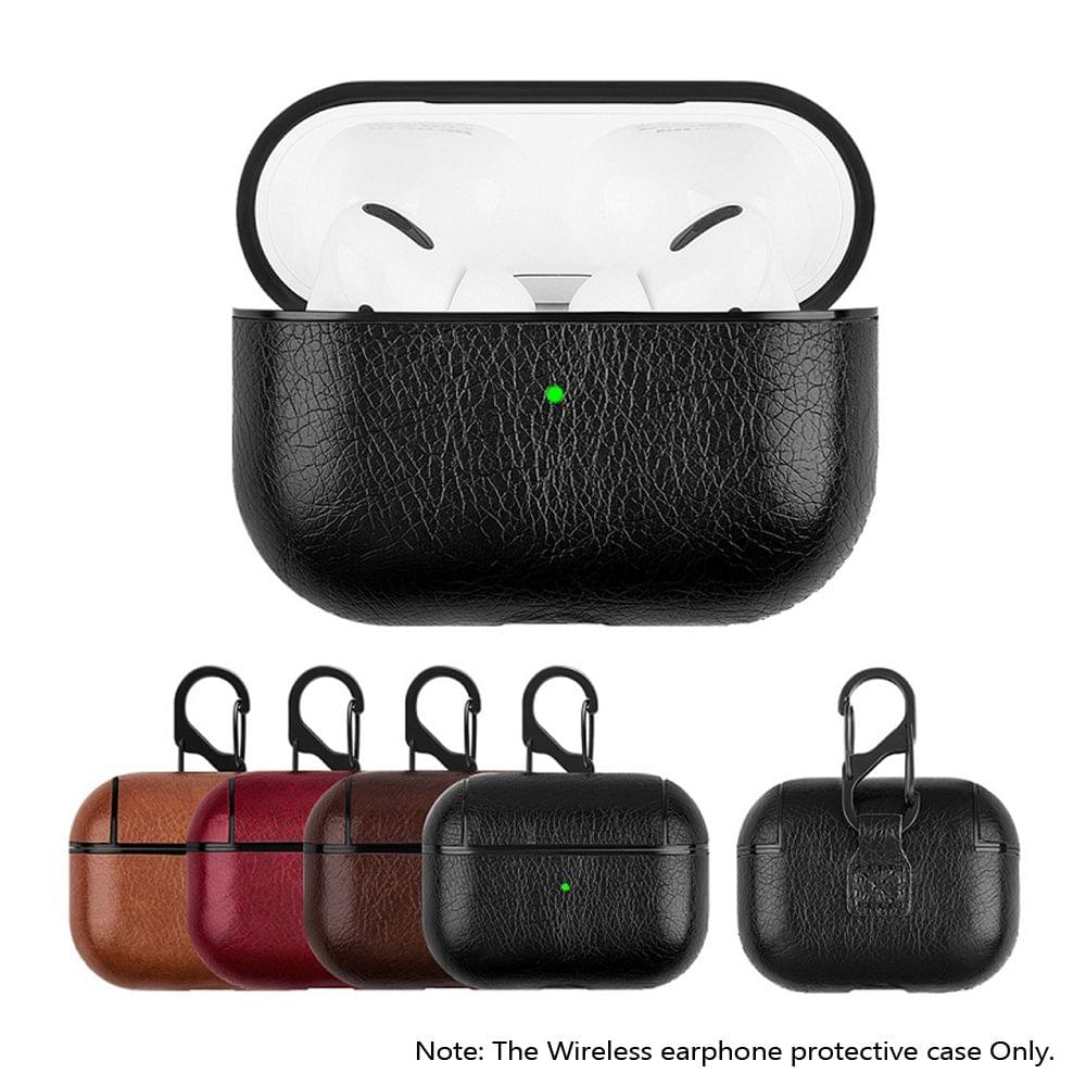 PU Leather Case Wireless Earphone Cover Cases Compatible
