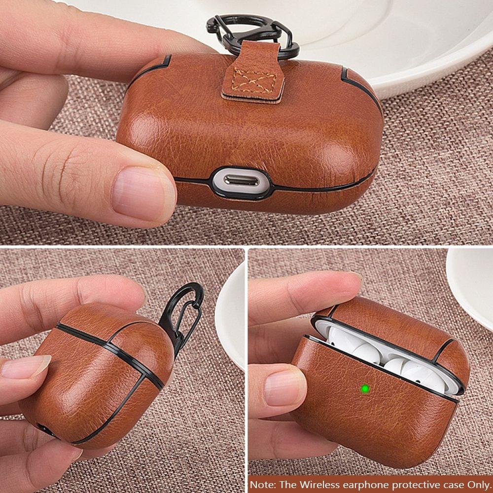 PU Leather Case Wireless Earphone Cover Cases Compatible