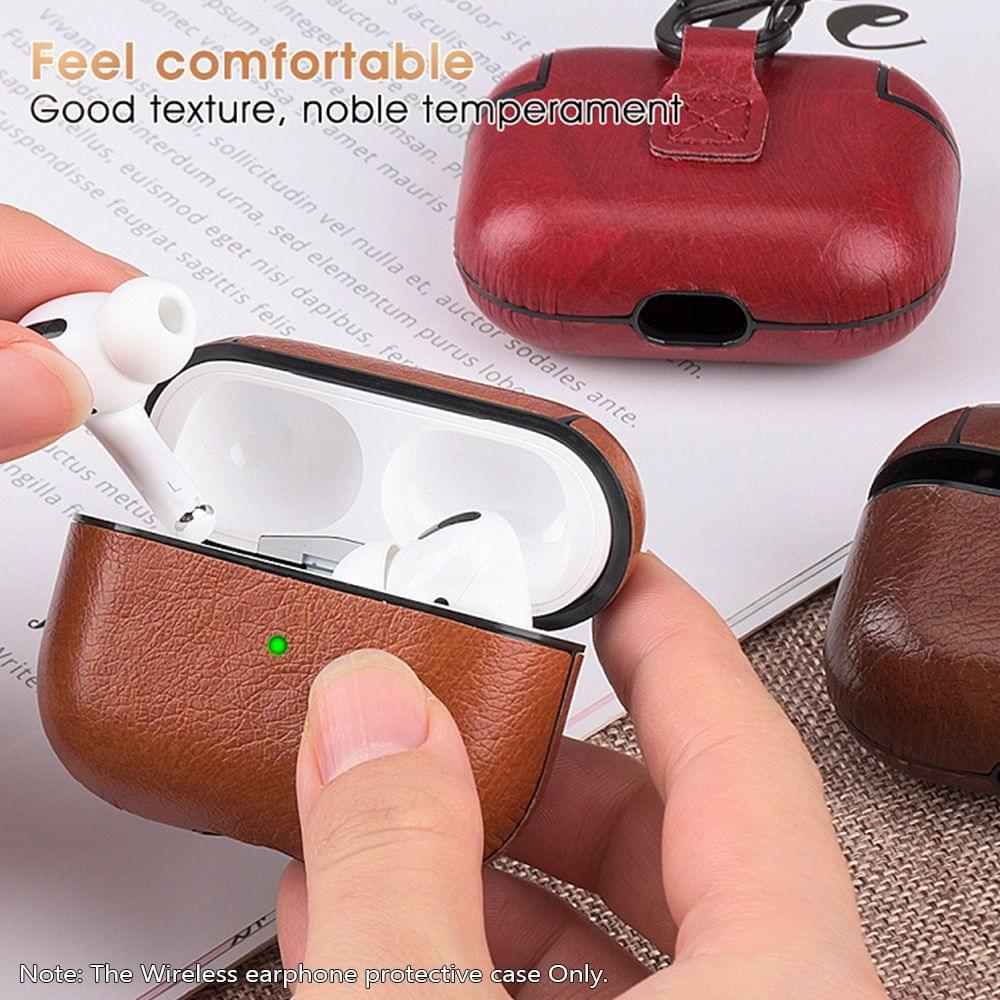 PU Leather Case Wireless Earphone Cover Cases Compatible